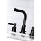 Fauceture FSC8950DL 8" Widespread Bathroom Faucet, Matte Black FSC8950DL - alternate 6